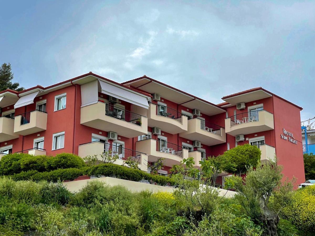 Hotel Sun Sight Pefkochori Dış mekan fotoğraf